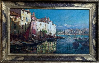 Joseph HURARD (1887-1956)
Voiliers dans le...