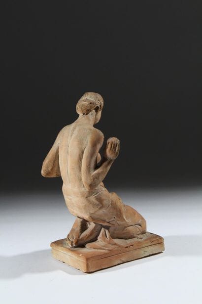 Ugo CIPRIANI (1887–1960), 
Pleading Nude.
Terracotta...