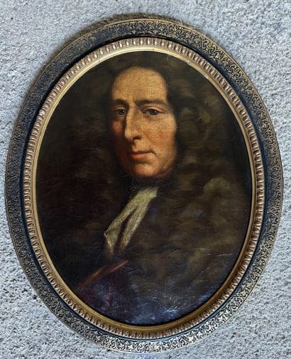 ÉCOLE FRANÇAISE de la fin du XVIIIème siècle
Portrait...