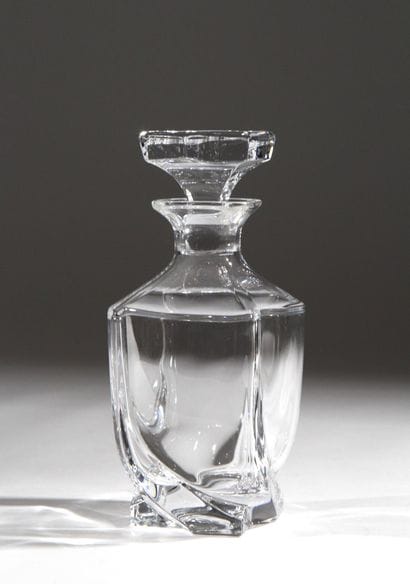 SEVRES
Crystal whiskey decanter with undulating...