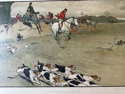D’après Cecil ALDIN (1870-1935)
« The Harfield...