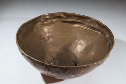 [ART POPULAIRE]
Bassine en cuivre pour la...