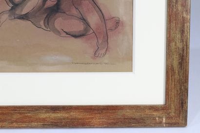 Ivana LEMAITRE (1893 -1973)
Odalisque allongée
Encre...