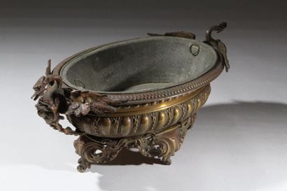 In the style of BARBEDIENNE
A silver-plated...