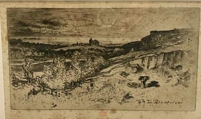 Félix BUHOT (1847 - 1898)
Les Anes de la...