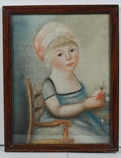 ÉCOLE DU DÉBUT DU XIXᵉ SIÈCLE
Portrait d’une...