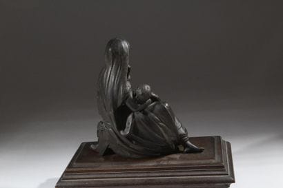 19th-Century ITALIAN SCHOOL
Silent Virgin.
Full-length...