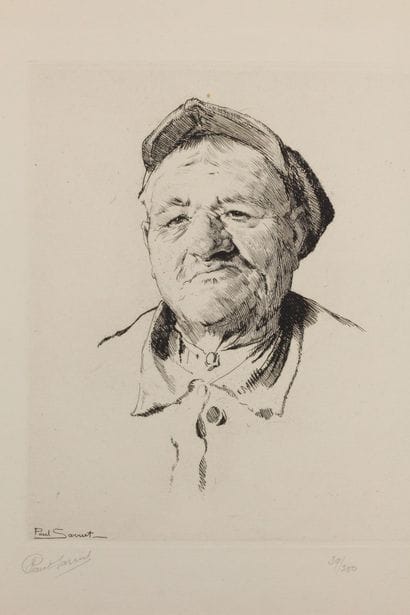 Paul SARRUT (1882-1969)
Réunion de quatre...