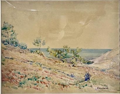 Fernand MAILLAUD (1862-1948)
Paysage de bord...