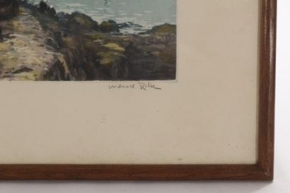 Manuel ROBBE (1872-1936)
Femmes de pêcheurs
Eau...