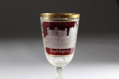 BOHEME, XXe 
Réunion de trois verres sur...