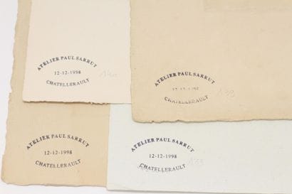 Paul SARRUT (1882-1969)
Réunion de quatre...