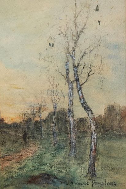 Vincent TEMPLIER (XXe siècle)
Le sous-bois
Crayon...