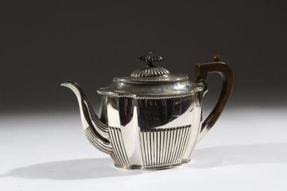ENGLAND 
Silver plated metal pitcher with...
