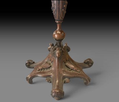In the style of BARBEDIENNE
Pair of bronze...