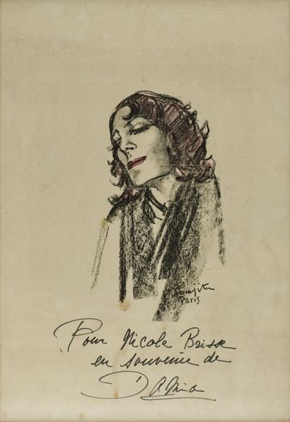 D'après Tsuguharu FOUJITA (1886-1968)
Portrait...