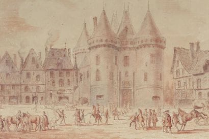 ÉCOLE FRANÇAISE du XIXème siècle
La halte...