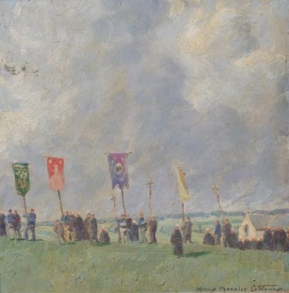 Henry Maurice CAHOURS (1889-1974)
Scène de...