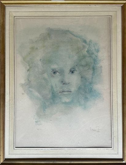 Leonor FINI (1907-1996)
Cyntia.
Lithographie...