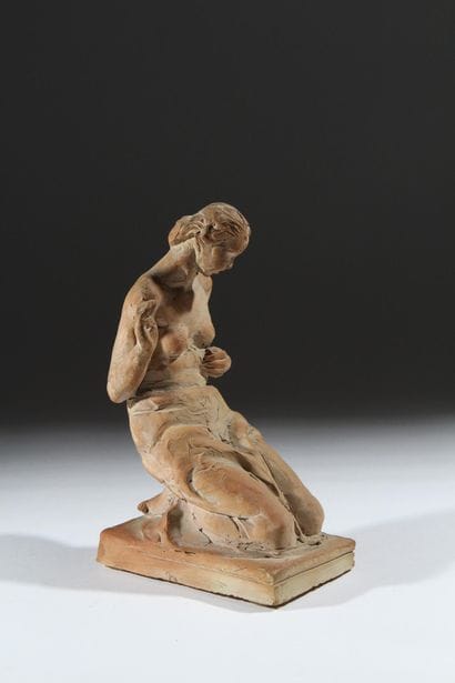 Ugo CIPRIANI (1887–1960), 
Pleading Nude.
Terracotta...