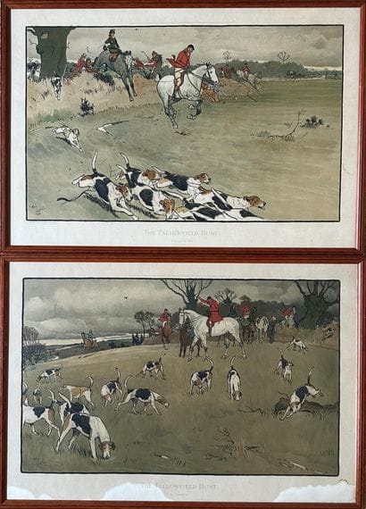 D’après Cecil ALDIN (1870-1935)
« The Harfield...