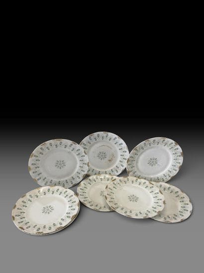 HAVILAND, Limoges 
Partie de service comprenant...