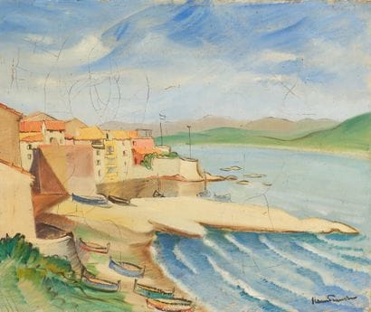 Entourage de Hans FRANK (1884-1948)
Paysage...