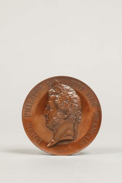 Antoine BOVY (1795-1877), d’après
Médaille...