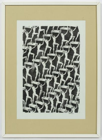 Jean GOURMELIN (1920-2011)
La marche de l'humanité
Dessin...