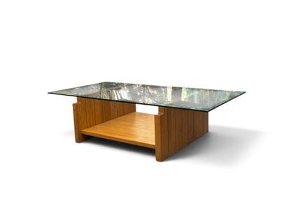 Attributed to MAISON REGAIN 
Coffee table...