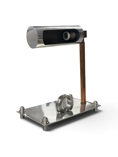 MODERNIST DESIGN
Chrome-plated metal and...