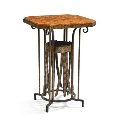ART DECO-STYLE PIECE
Octagonal side table...