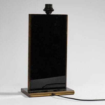 TRAVAIL FRANCAIS
Lampe à structure en bois...