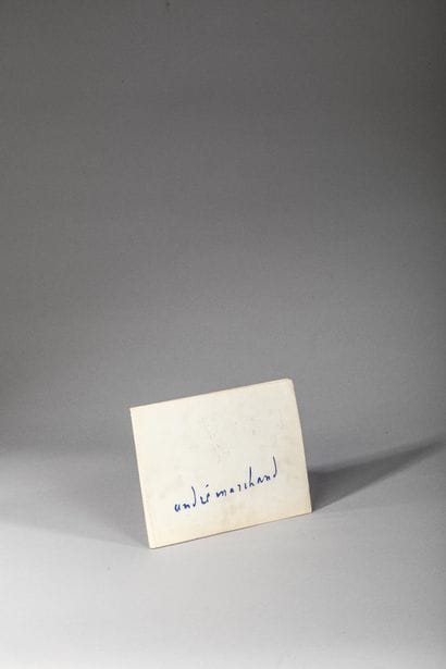André MARCHAND (1907-1997)
Notebook for the...