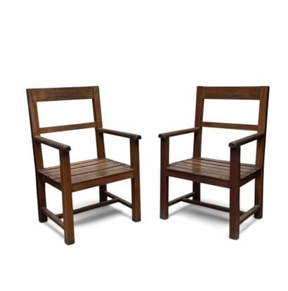 TRAVAIL dit de RECONSTRUCTION
Paire de fauteuils...