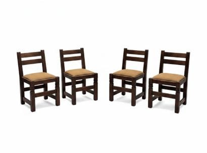 TRAVAIL FRANCAIS
Suite de quatre chaises...
