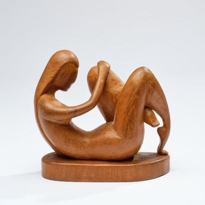 CONTEMPORARY ART SCHOOL
Languid Woman 
Carved...