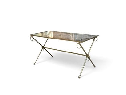In the style of JANSEN
Coffee table with...