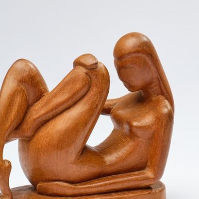 CONTEMPORARY ART SCHOOL
Languid Woman 
Carved...