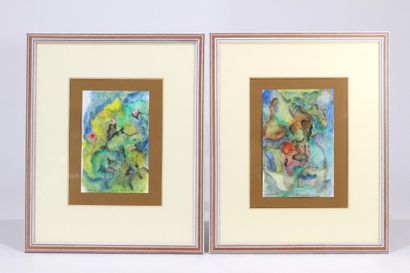 Sonia ADELFANG
Untitled
Reunion of two watercolor...