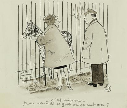 Jean BELLUS (1911–1967)
At the Zoo
Ink and...