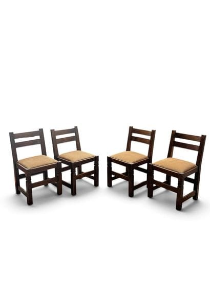 TRAVAIL FRANCAIS
Suite de quatre chaises...