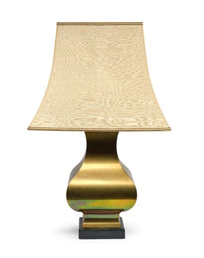 Large, height-adjustable, two-light lamp...