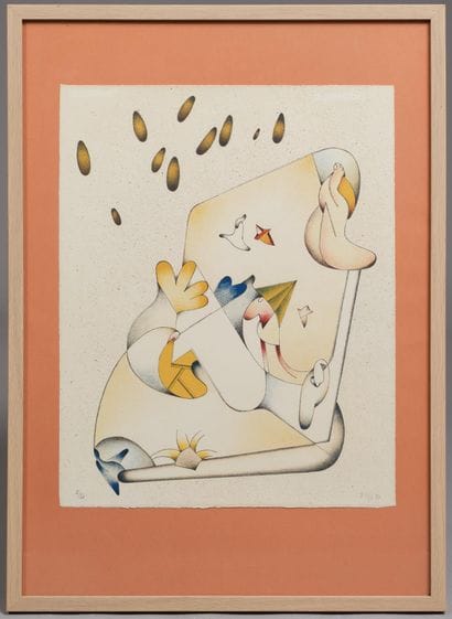 Jan VOSS (né en 1936)
Composition au lévrier
Epreuve...