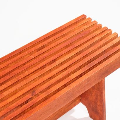 FRENCH CRAFTSMANSHIP
Trapezoidal bench made...