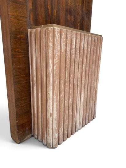 ART DECO PIECE 
Entryway coat rack with four...