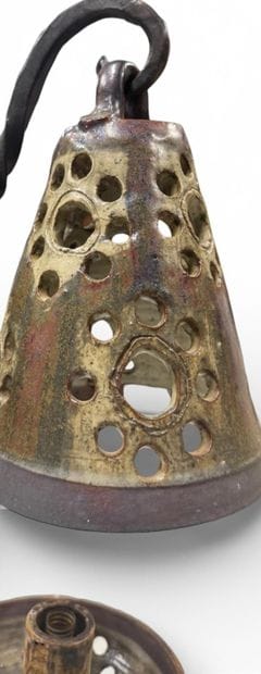 LA BORNE (XXth), 
Table or wall lamp with...