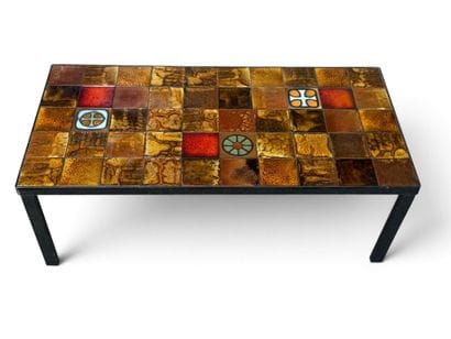 FRENCH CRAFTSMANSHIP, in the style of VALLAURIS...