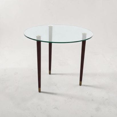 Circular coffee table or side table with...