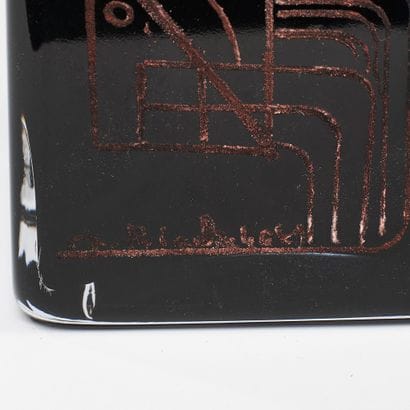 Anatole RIECKE (20th century) -
Thick glass...